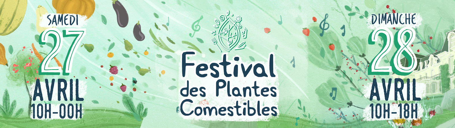 Invitation au festival des plantes comestibles